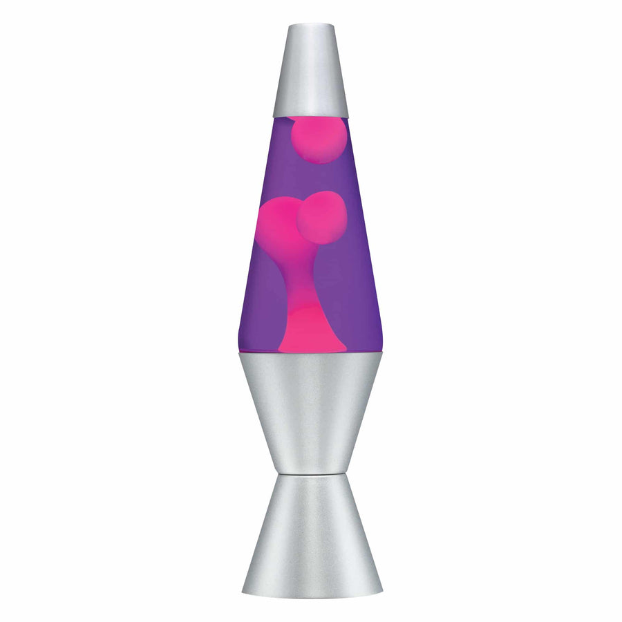 14.5” LAVA LAMP – PINK/PURPLE/SILVER H2
