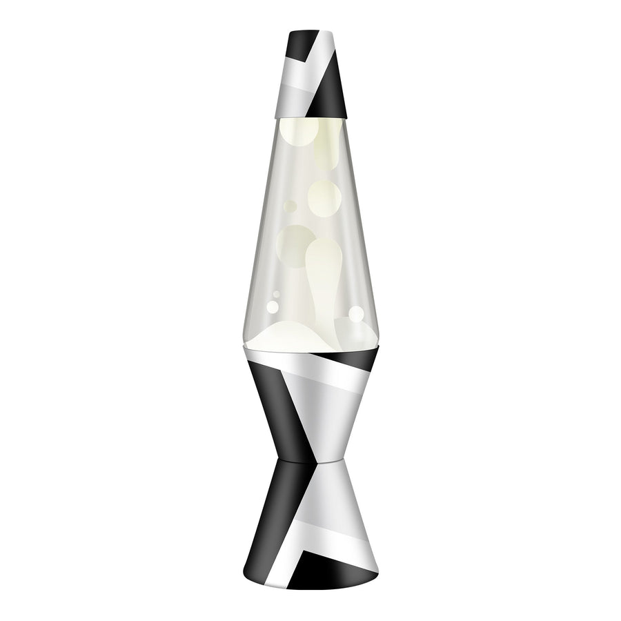14.5″ LAVA LAMP POLYGONAL WHITE TONE G3