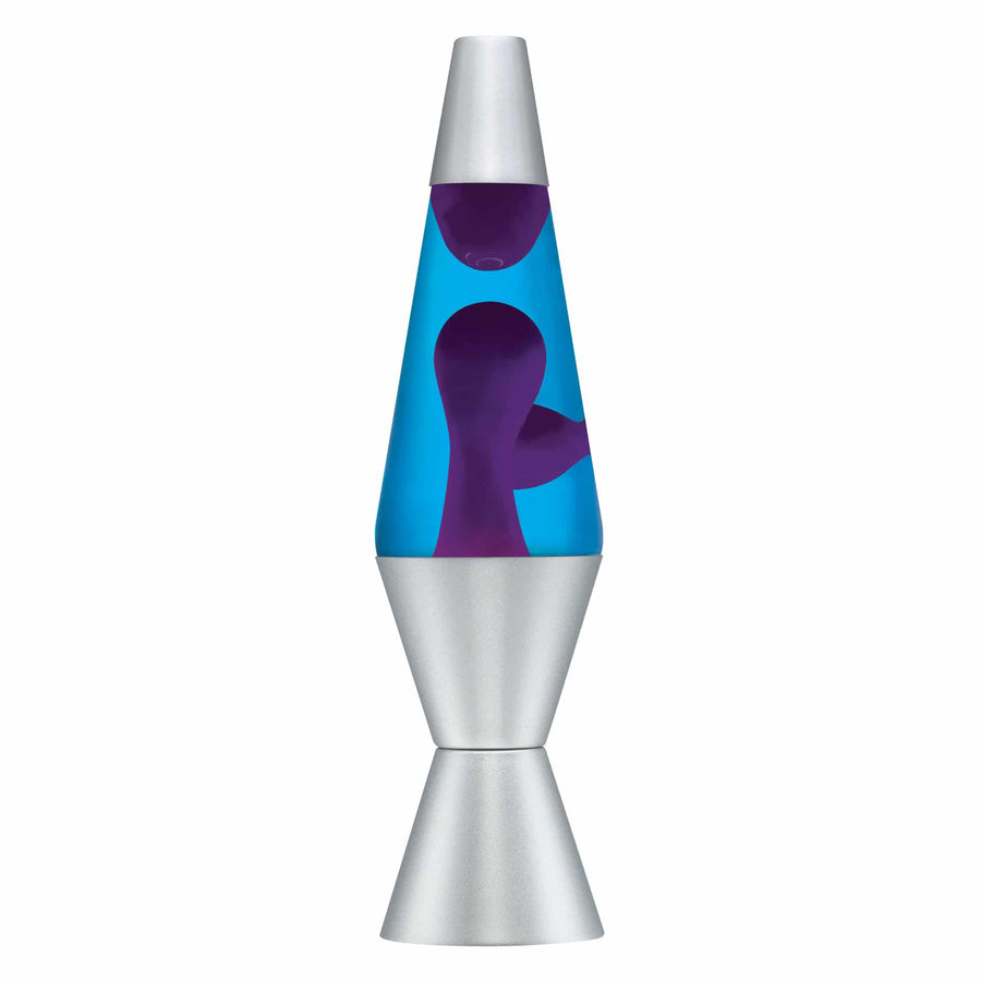 14.5″ LAVA LAMP – PURPLE/BLUE/SILVER E3