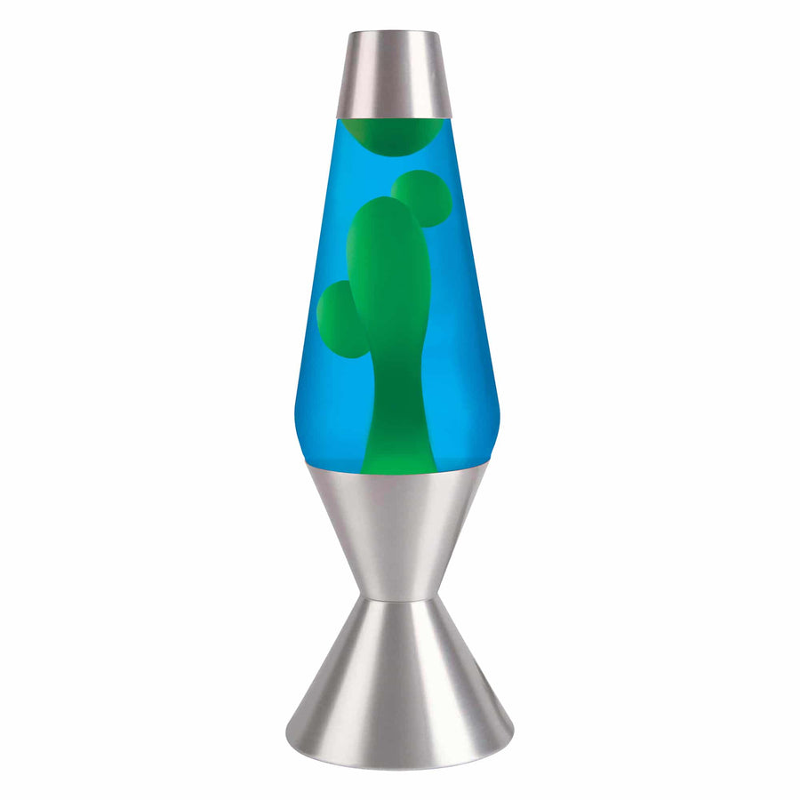 16.3″ LAVA LAMP – YELLOW/BLUE/SILVER X1