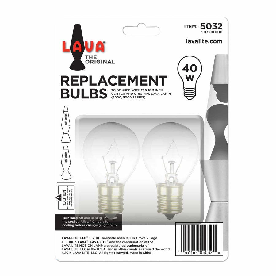 40W LAVA LAMP LIGHT BULB A15 E8